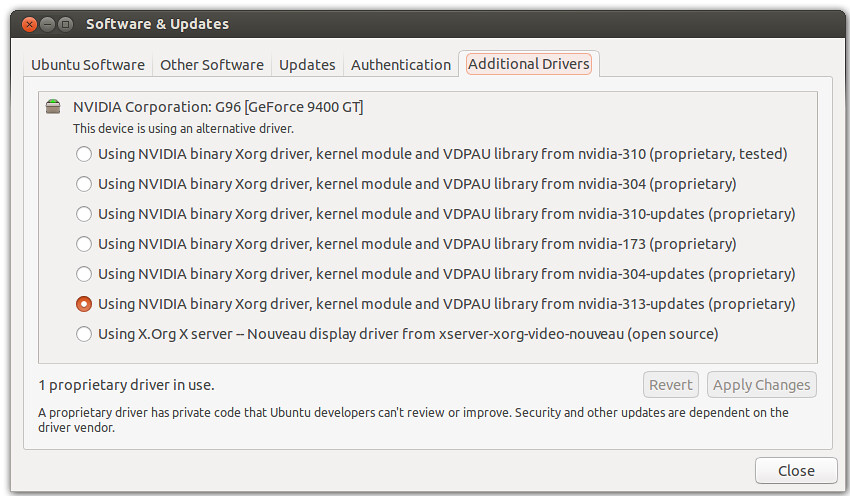 Ubuntu display driver vmware